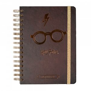 Notebook Hardcover Spiral Bullets A5/15X21 HARRY POTTER