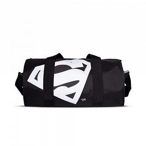 Τσάντα Αθλητική Μαύρη SUPERMAN Logo