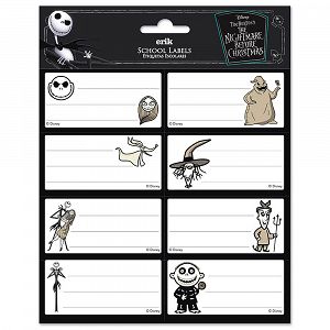 Sticky Labels 8x2 DISNEY The Nightmare Before Christmas