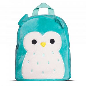 Mini Plush Backpack SQUISHMALLOWS Winston the Teal Owl