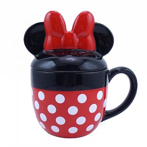 3D Mug with Lid 420ml DISNEY Minnie Mouse