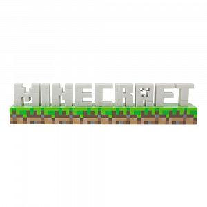 Portable Lamp with Sound MINECRAFT Logo