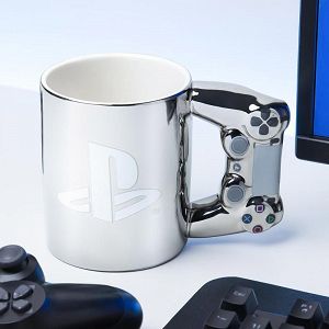 3D Mug Silver Controller PLAYSTATION Controller DS4