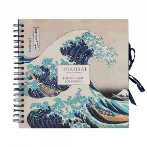 Φωτο-Άλμπουμ Scrapbook 26X26εκ 40 Φύλλα JAPANESE ART Hokusai by Kokonote
