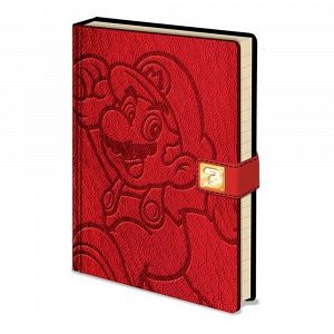 Notebook A5/15Χ21 Premium NINTENDO Super Mario