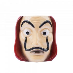 Mug 3D 350ml LA CASA DE PAPEL Mask