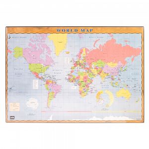 Desk Mat World Map