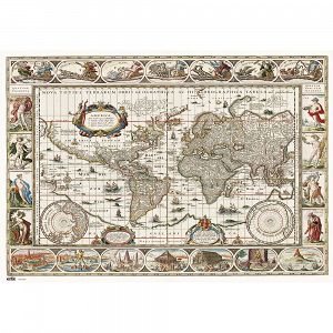 Desk Mat Ancient World Map
