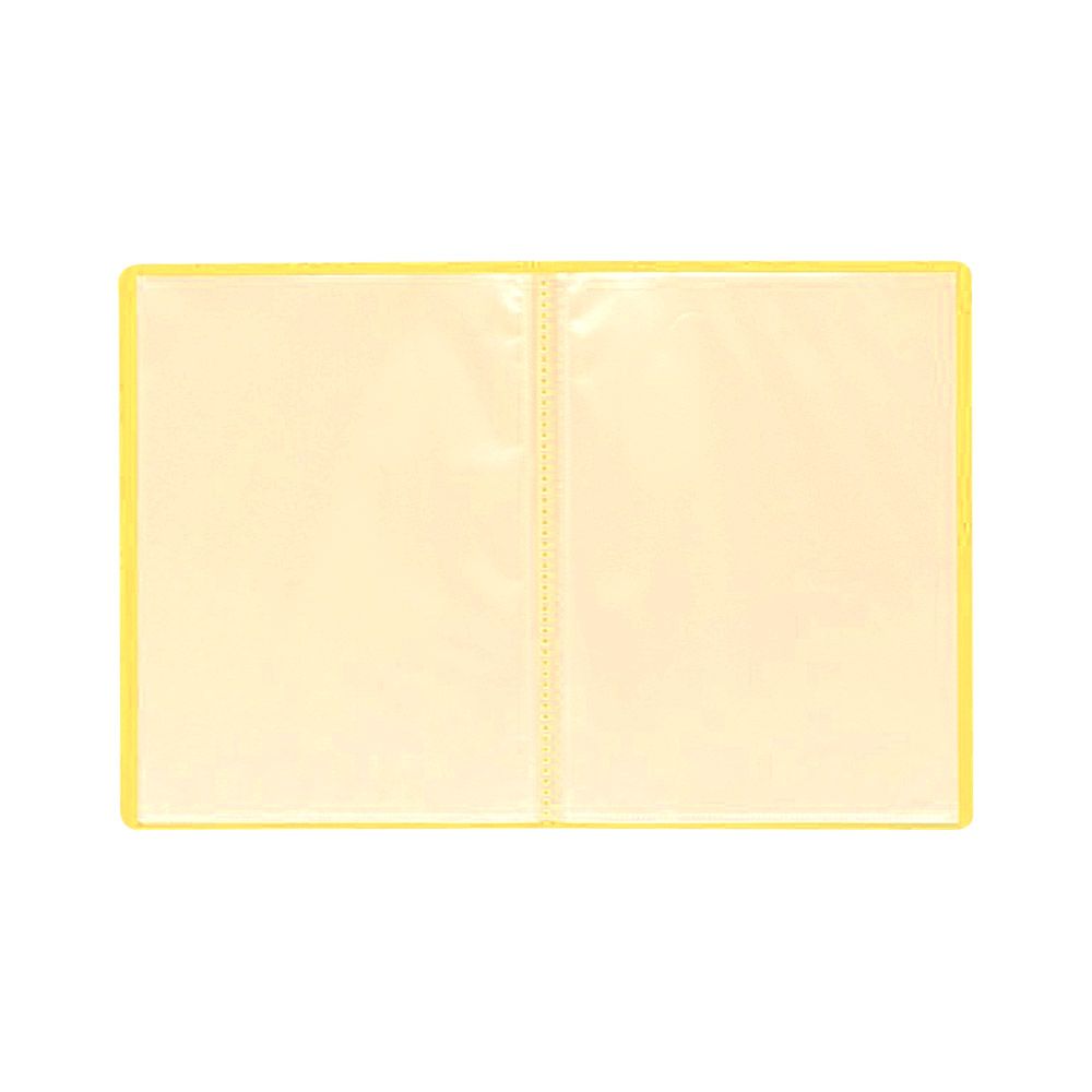 Σουπλ Mαλακό ELEGANT, με 10 Διαφανείς Θήκες, Α4, σε 4 χρώματα - Kίτρινο