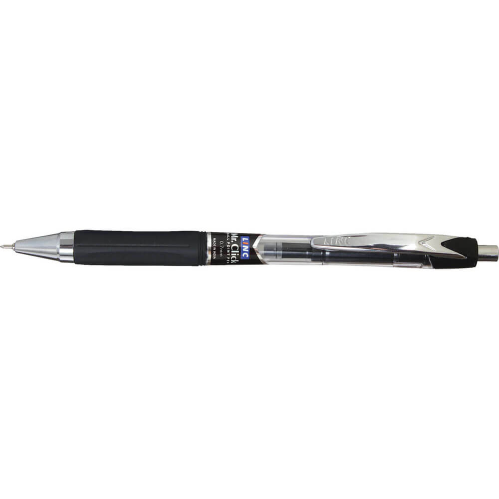 Ball pen LINC Mr.Click/black, box 12pcs