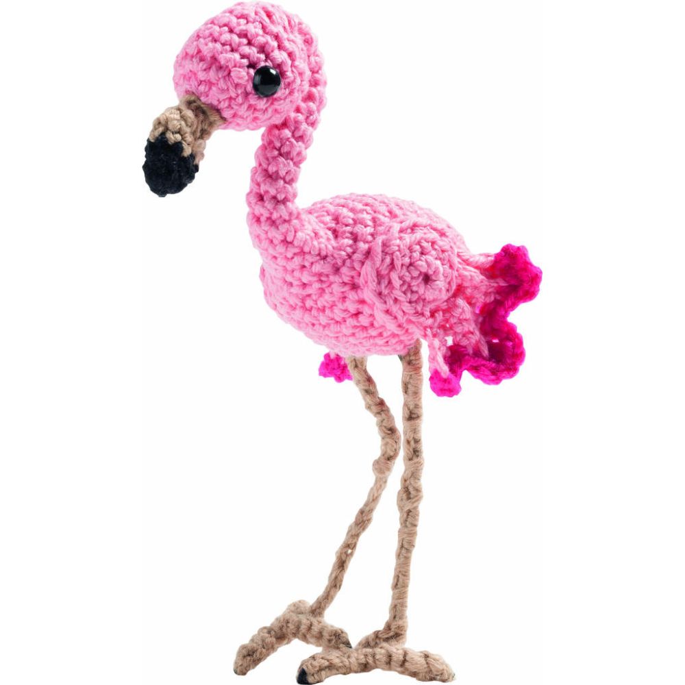 Mini Felt Sewing Set, Flamingo