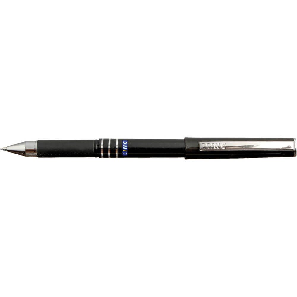 Ball pen LINC AXO/blue, black cover, box 12pcs