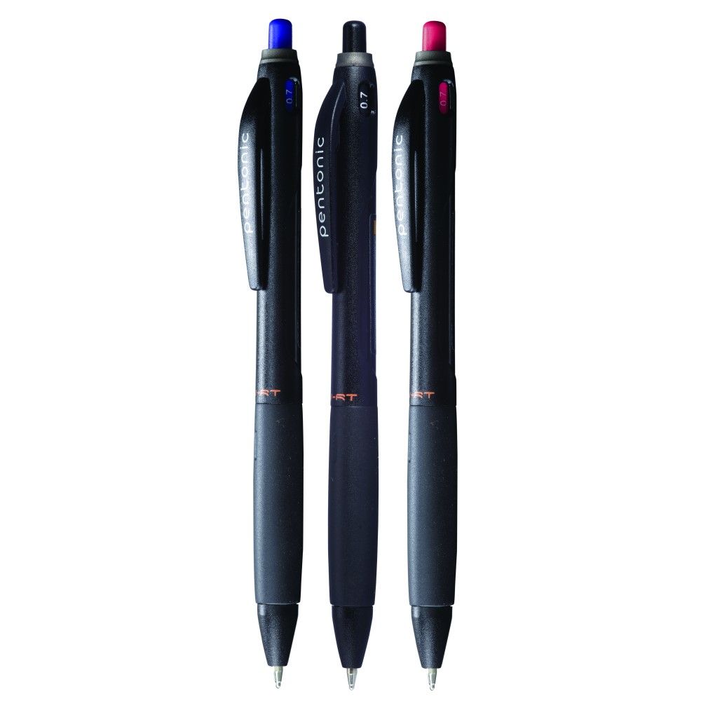 Ball pen LINC Pentonic B-RT/μαύρο, 12τμχ