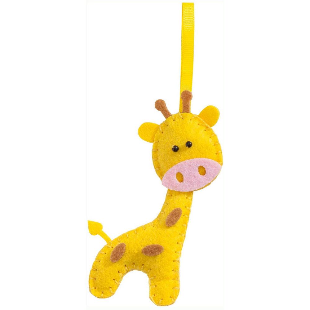 Mini Felt Sewing Set - Giraffe