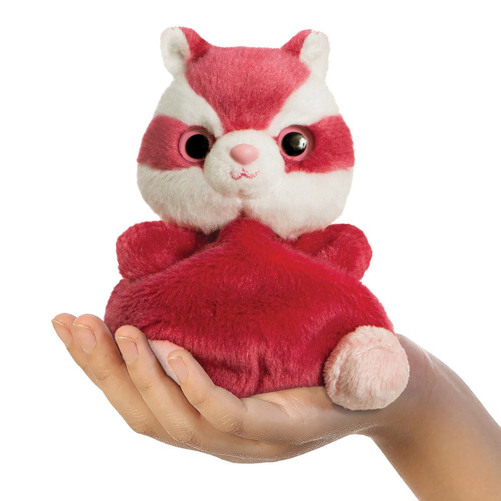 PALM PALS (YOOHOO Collection) Chewoo Red Squirrel Soft Toy 15cm