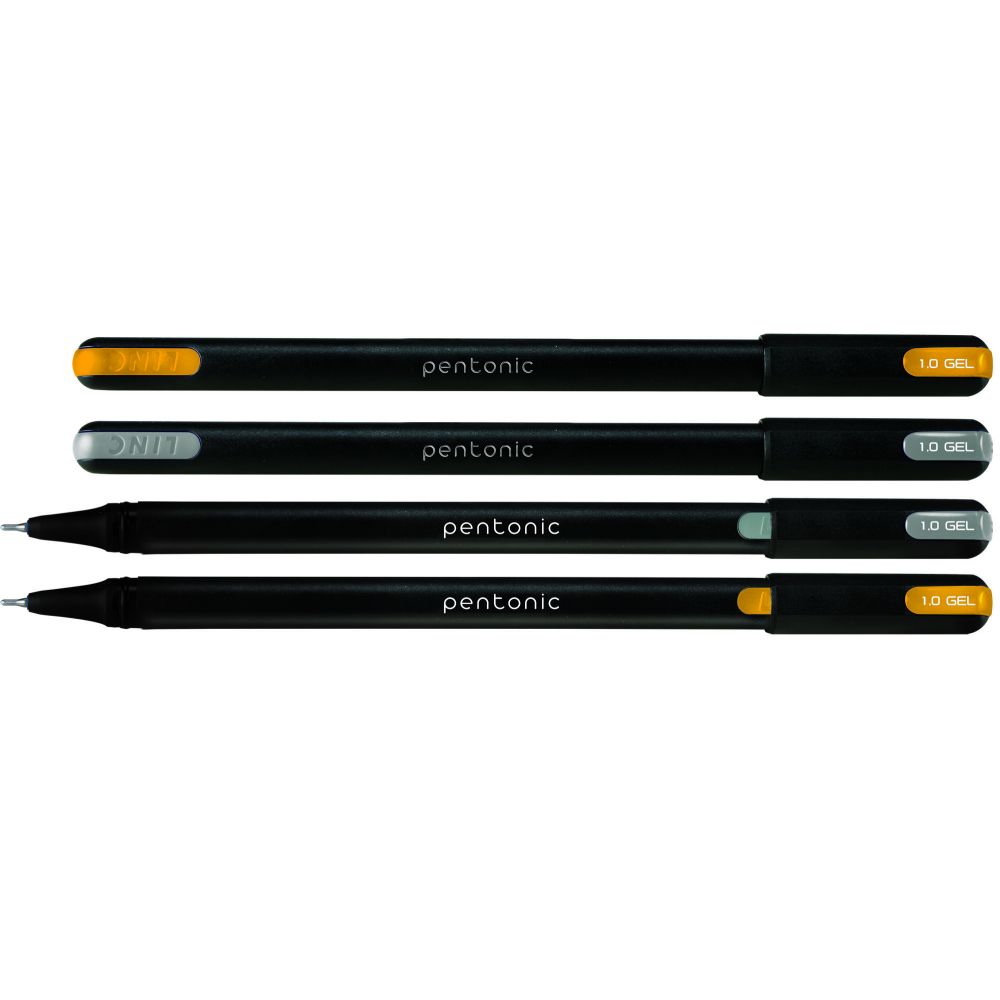 Gel pen LINC Pentonic/12 colors set plastic case
