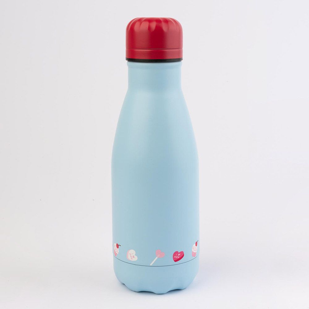 Metallic Bottle Hot&Cold 260ml PUSHEEN Purrfect Love Collection
