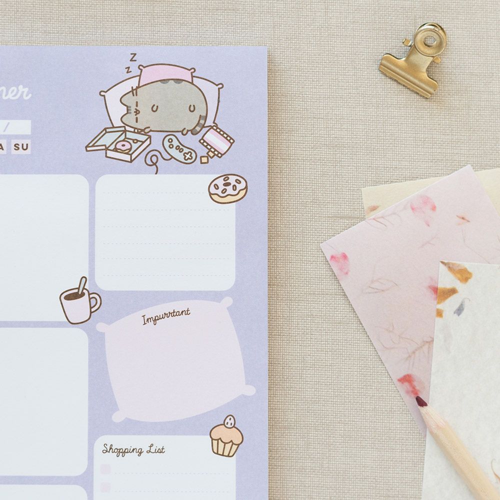 Daily To do list Α5 54 Sheets PUSHEEN Moments Collection