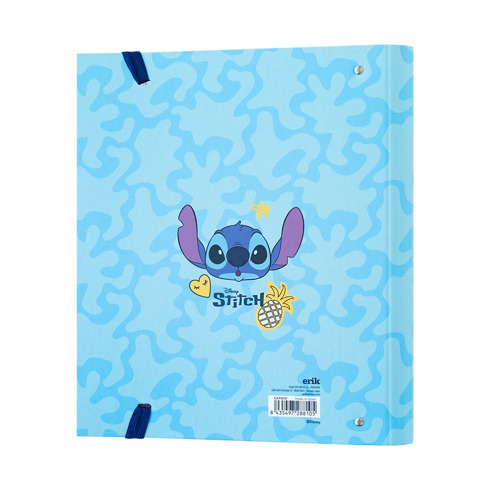 Premium 4 ring File Folder DISNEY Lilo & Stitch Tropical