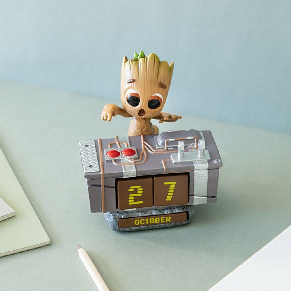 Διαρκές 3D Ημερολόγιο MARVEL Groot Death Button