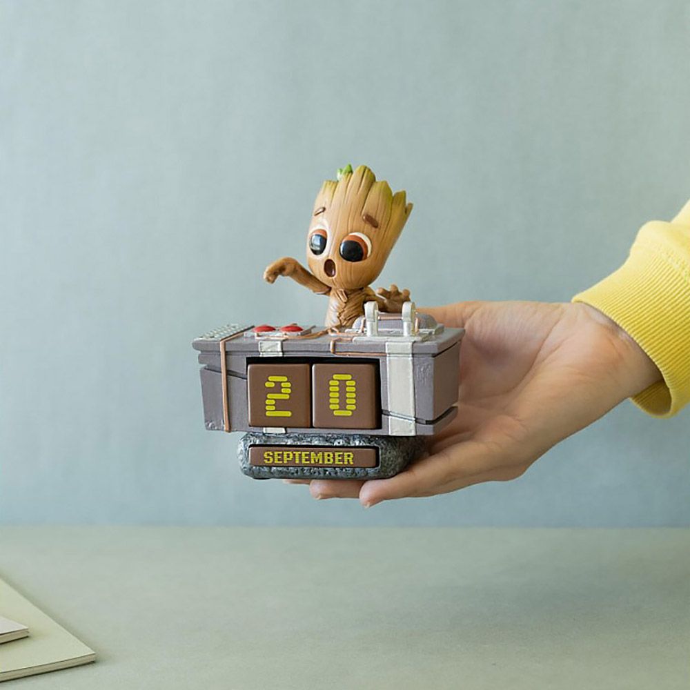 Διαρκές 3D Ημερολόγιο MARVEL Groot Death Button