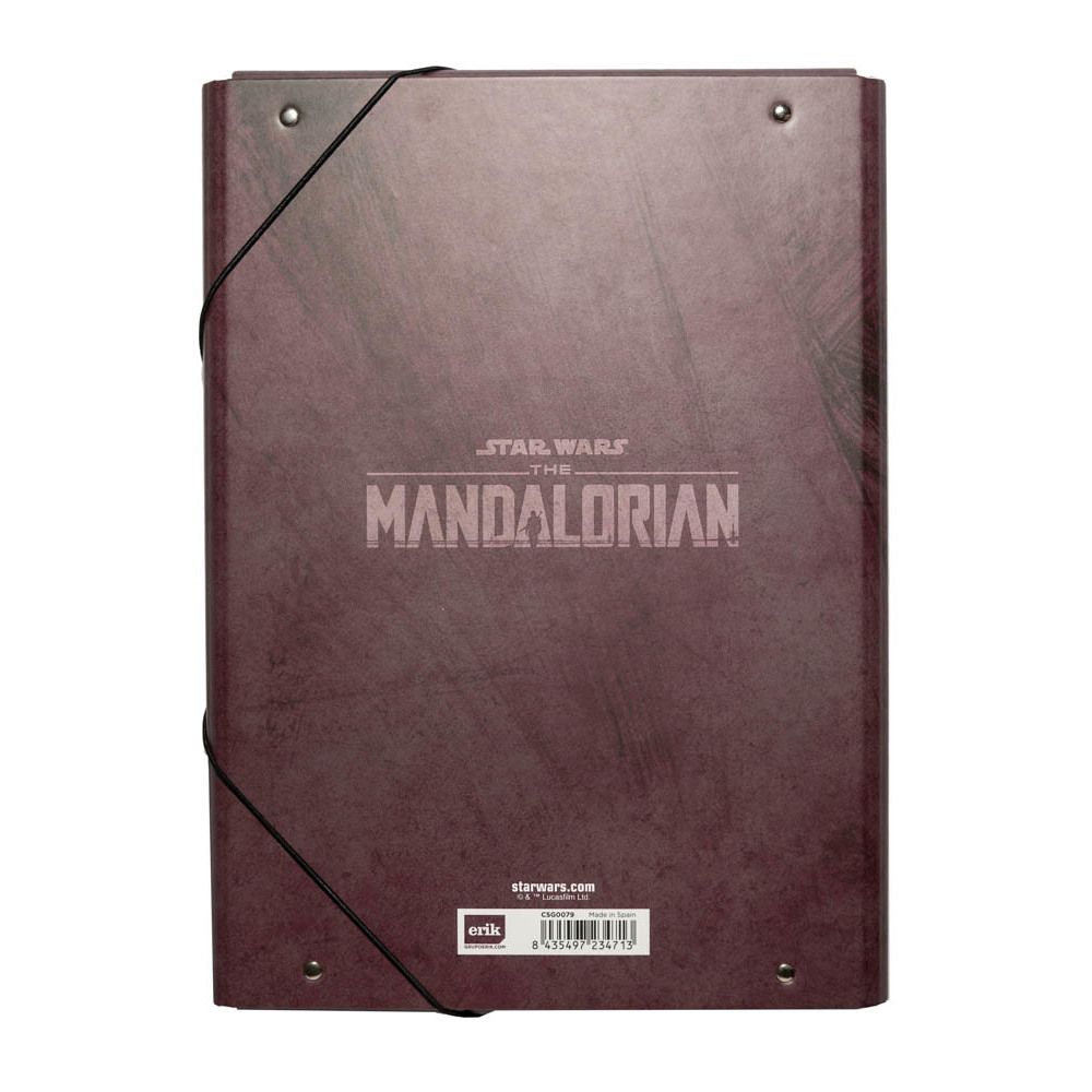 Folder Elastic cord A4 STAR WARS THE MANDALORIAN