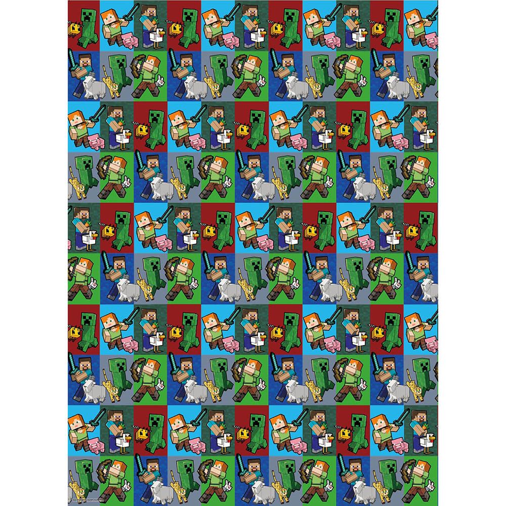Gift Wrapping Paper 50Χ70cm MINECRAFT #2