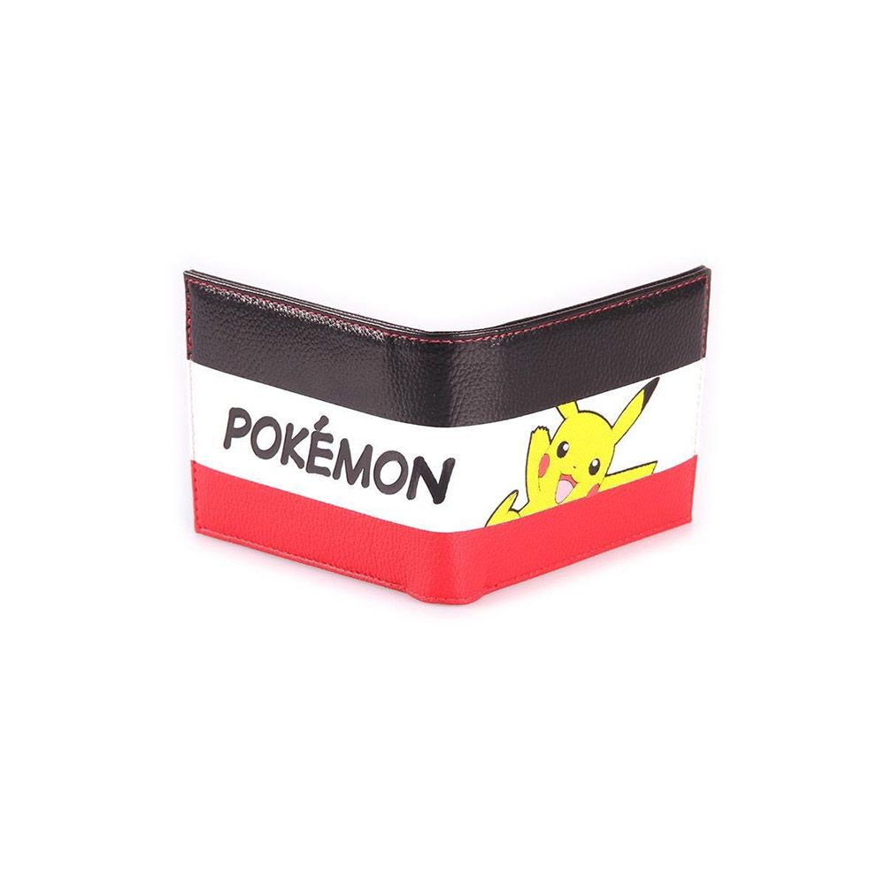 Πορτοφόλι Διπλό με Εκτυπωμένη Δερματίνη POKEMON Pikachu (Anime Collection)