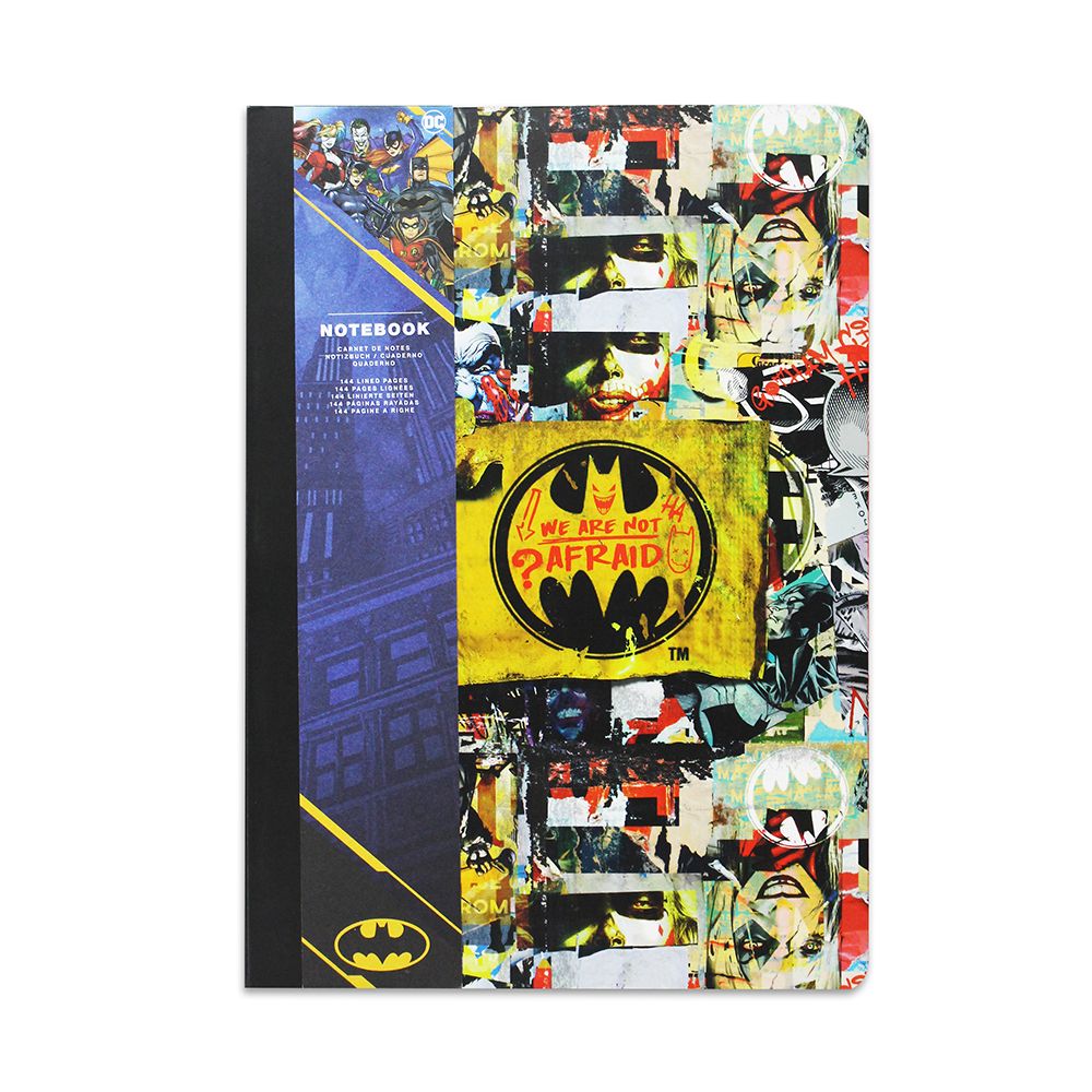 Notebook A5/15X21 DC COMICS Batman Villains