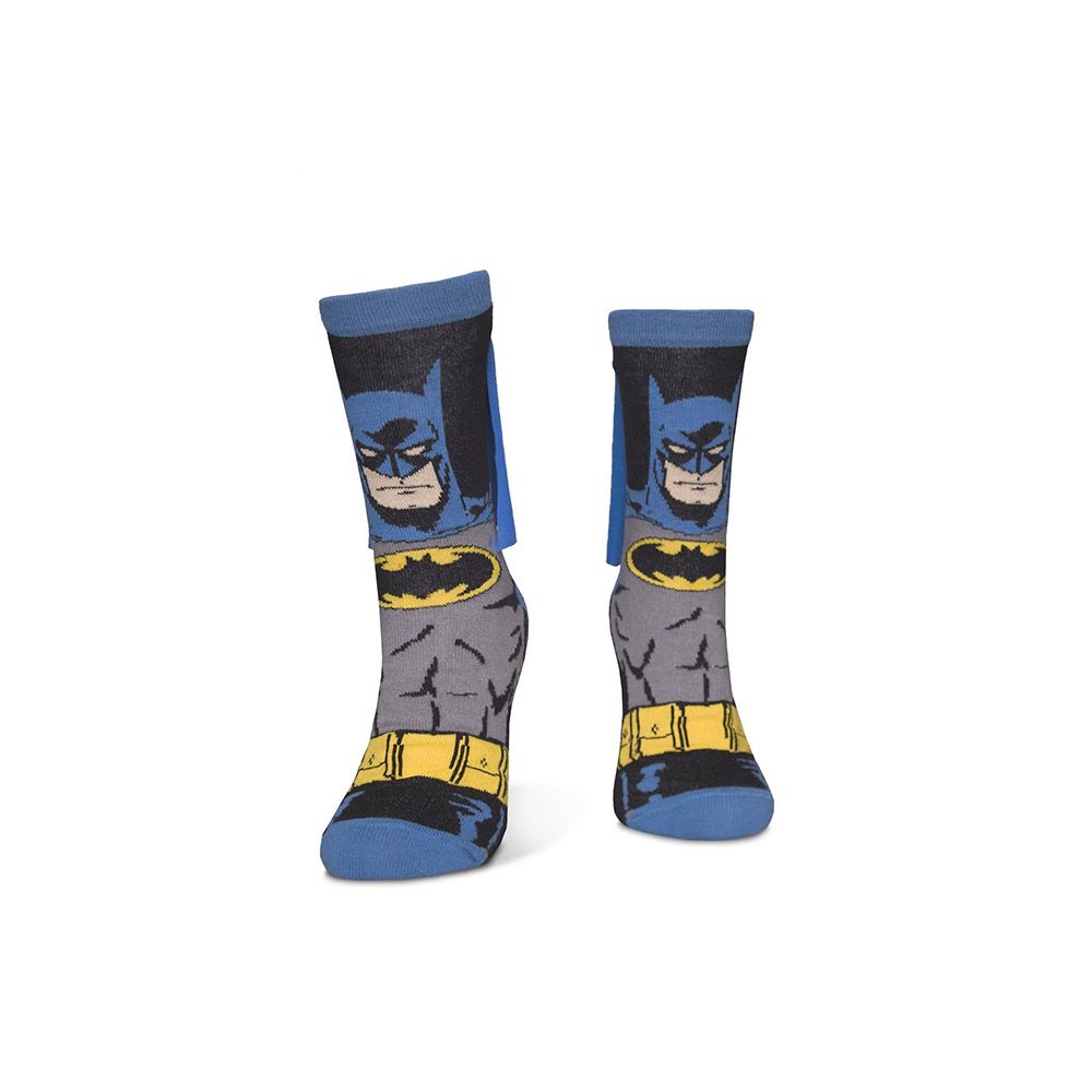 Socks with Cape 39/42 DC COMICS Batman 1pc
