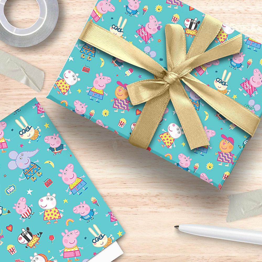 Gift Wrapping Paper 50Χ70cm PEPPA PIG #2