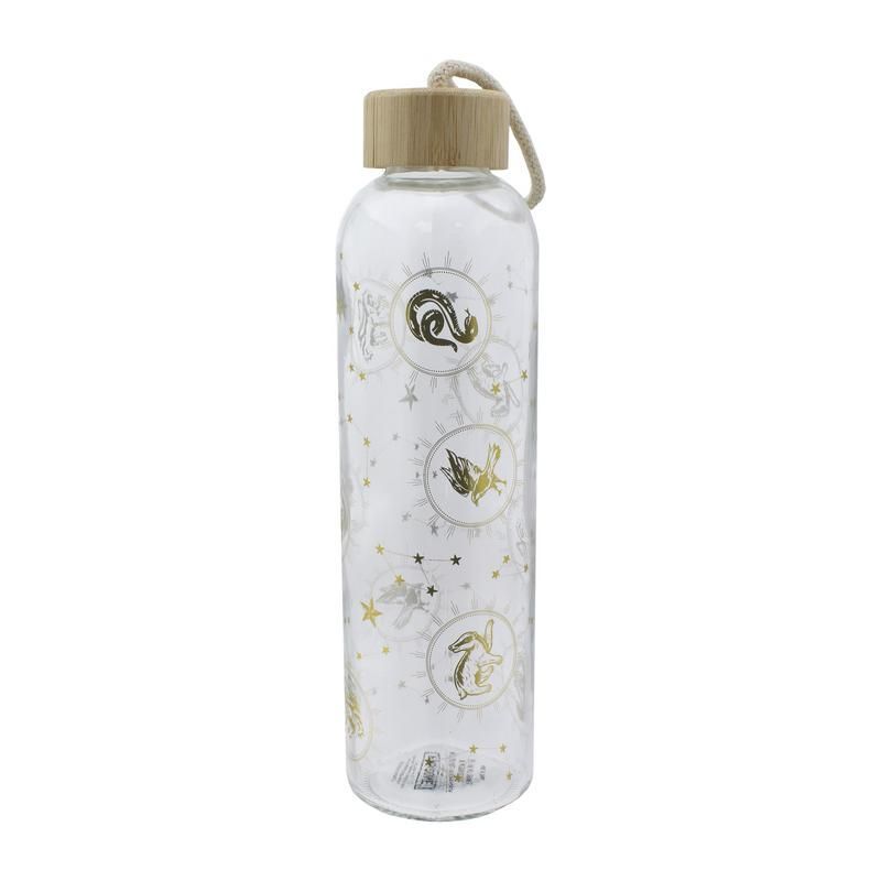 Glass Water Bottle 600ml HARRY POTTER Constellations