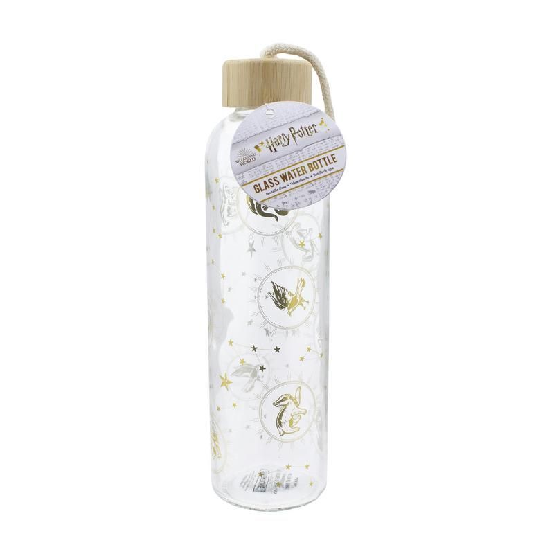 Glass Water Bottle 600ml HARRY POTTER Constellations