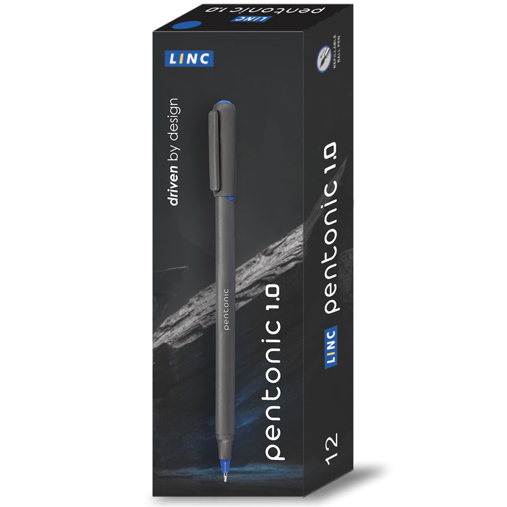 Ball pen LINC Pentonic/μπλε, 1.00mm 12τμχ