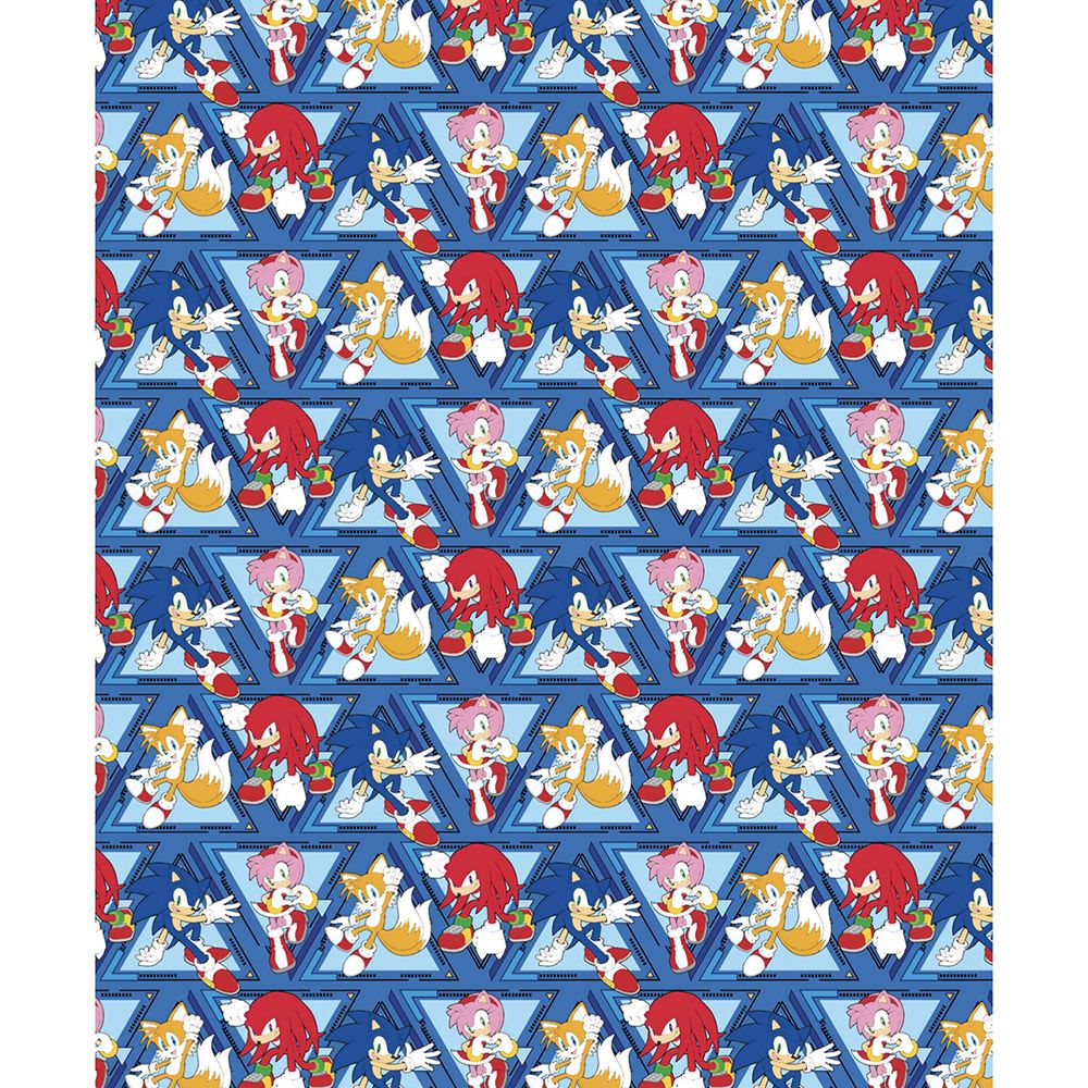 Gift Wrapping Paper 69x400cm SONIC