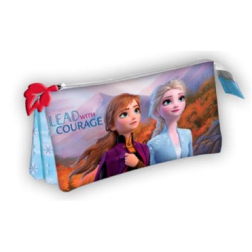 Pencil Case Triple DISNEY Frozen 2 Elsa & Anna