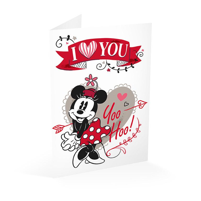 Ευχετήρια κάρτα DISNEY Minnie Love