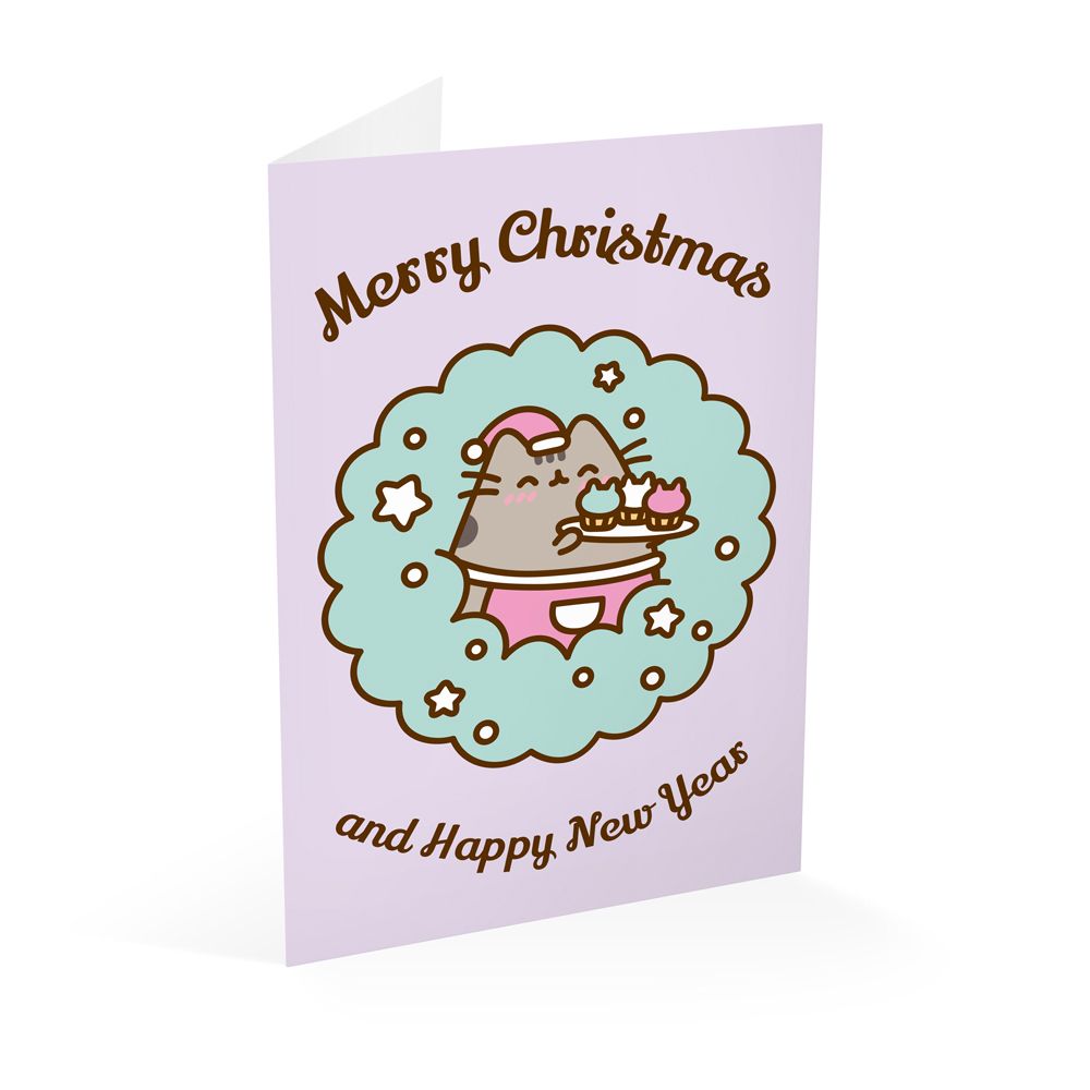 Greeting Card PUSHEEN Christmas 1