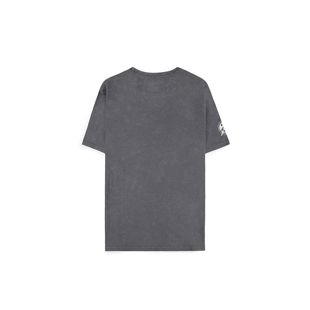 Men's Short Sleeved Acid Wash T-Shirt STAR WARS Boba Fett